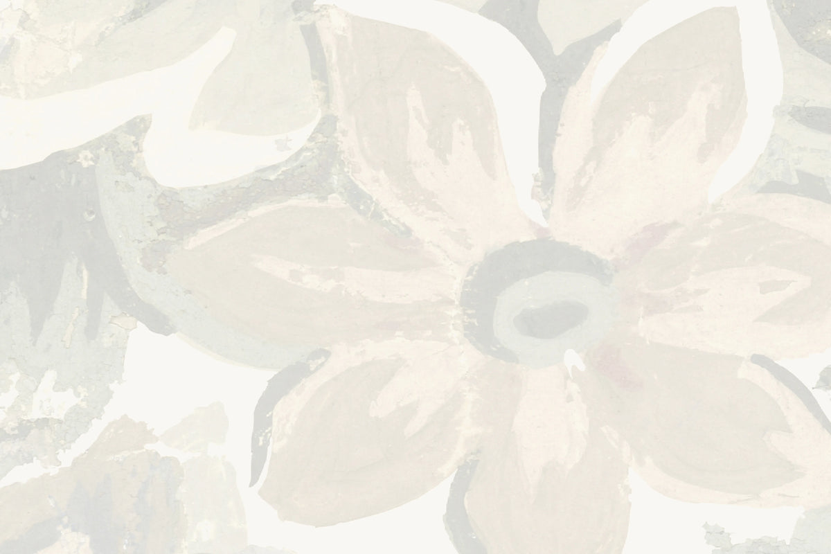 Heritage Floral, Light Mural Wallpaper - room preview 04