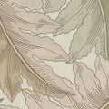 Swirling Fern, Light Green Mural Wallpaper - room preview 04