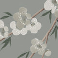 Spring Breeze, Green Mural Wallpaper - room preview 04