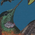 Flying Kolibri, Blue Mural Wallpaper - room preview 04