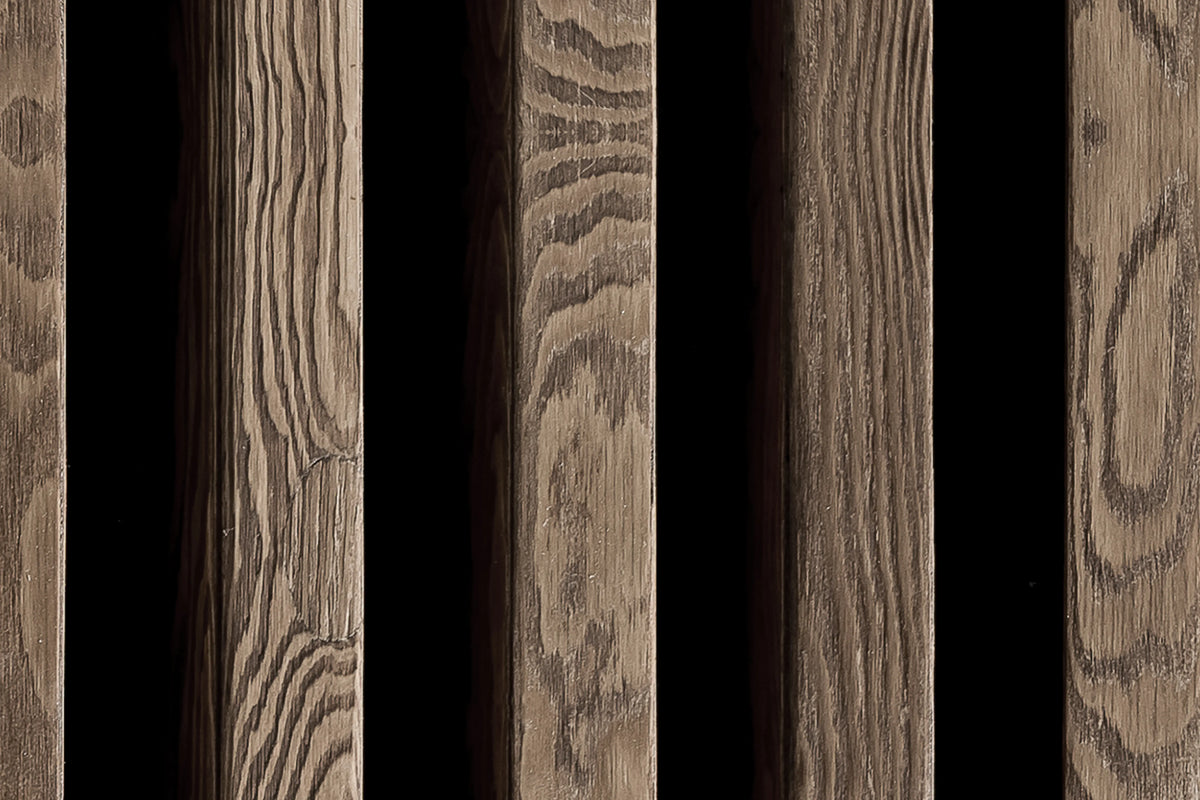 Rib Wood, Oak Mural Wallpaper - room preview 04