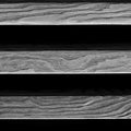 Rib Wood, Horizontal Gray Mural Wallpaper - room preview 04
