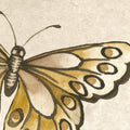 Where Cranes Dream, Yellow Mural Wallpaper - room preview 04