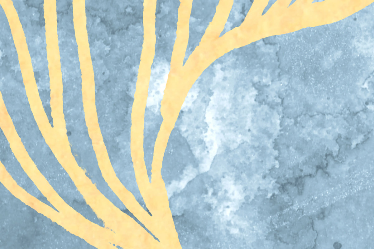 Opulence Storm, Light Blue Mural Wallpaper - room preview 04