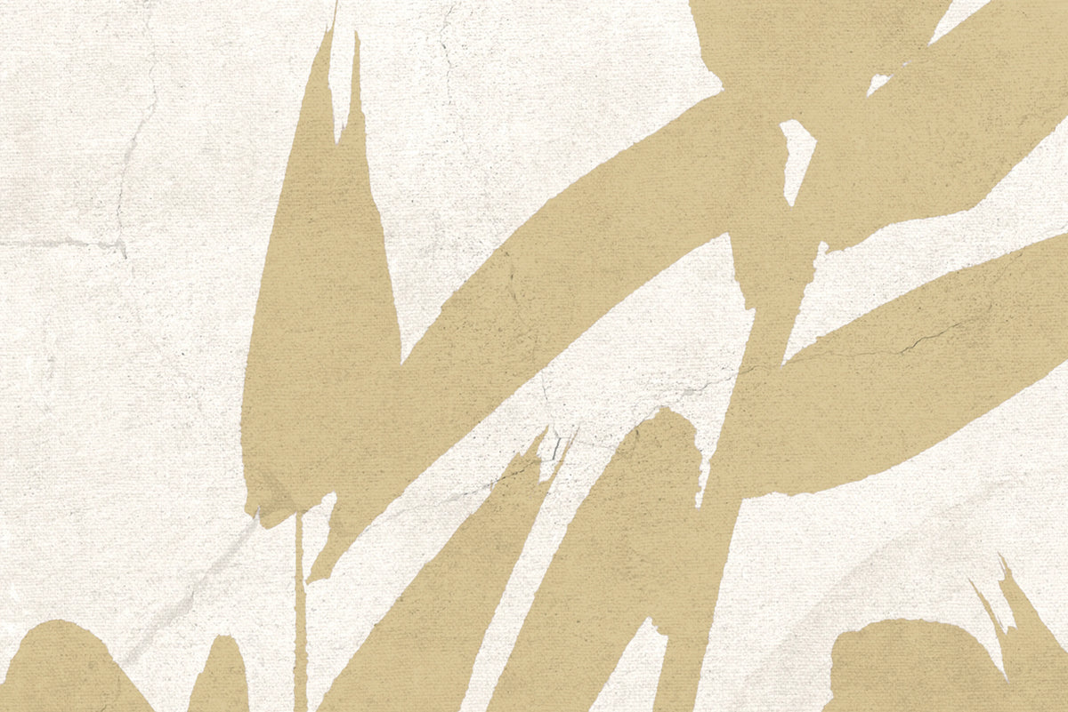 Ink Horizon, Beige Mural Wallpaper - room preview 04