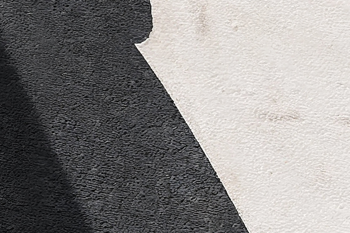 Artzy Stripes, Gray Mural Wallpaper - room preview 04