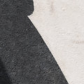 Artzy Stripes, Gray Mural Wallpaper - room preview 04