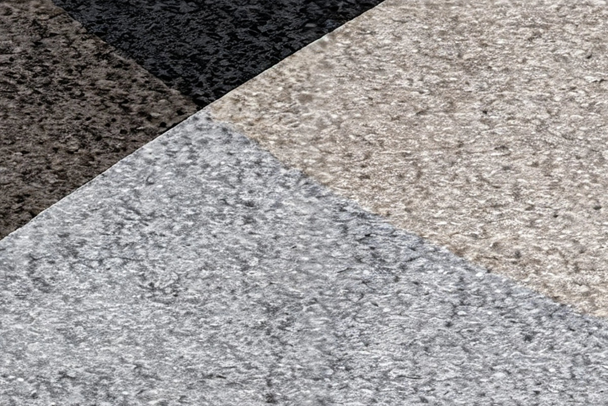 Shapes and Forms, Beige Mural Wallpaper - room preview 04