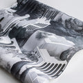 Toledo, Graphite Mural Wallpaper - room preview 04