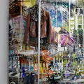 Cartoon City, Graffiti Mural Wallpaper - room preview 04