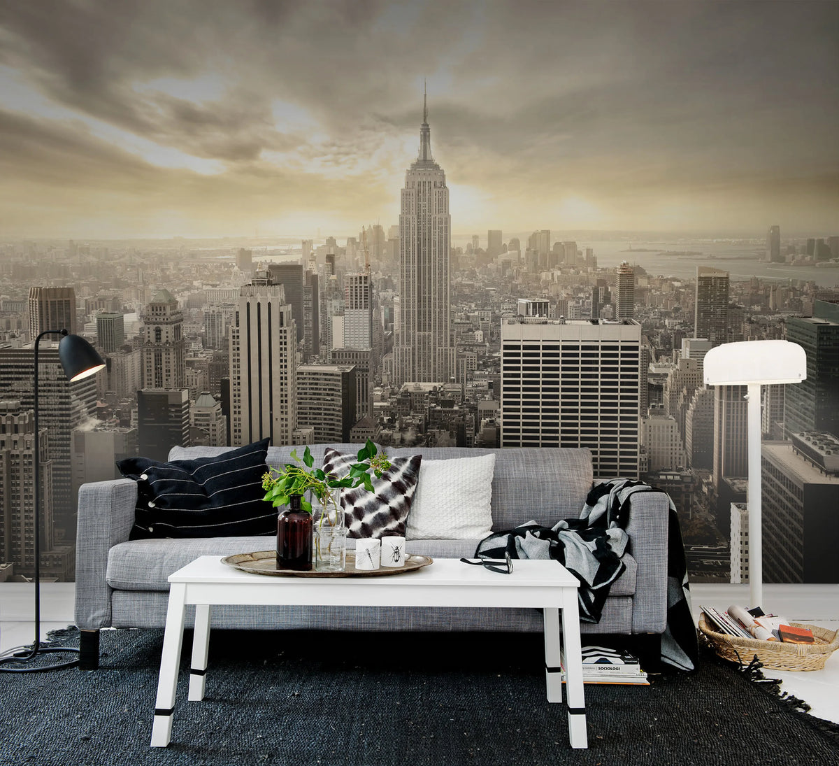 Panorama Mural Wallpaper - room preview 04