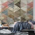 Quadrangle Mural Wallpaper - room preview 04