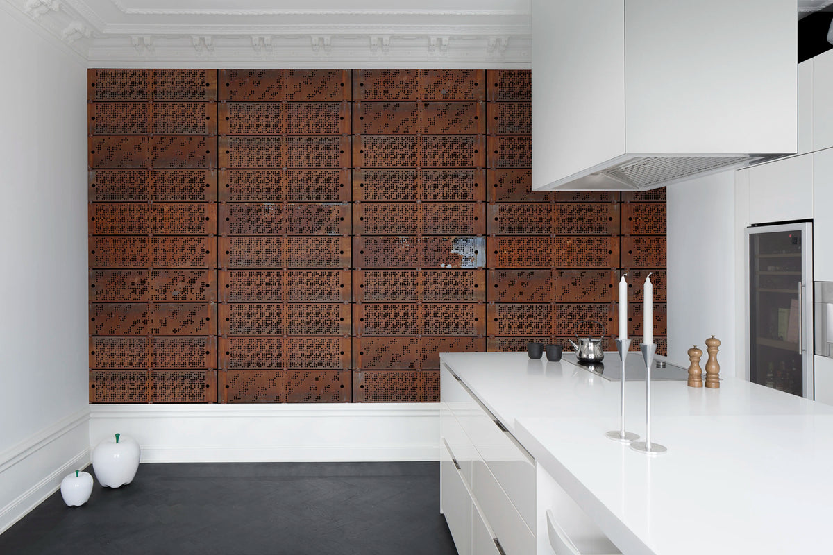 Punch Cards Mural Wallpaper - room preview 04