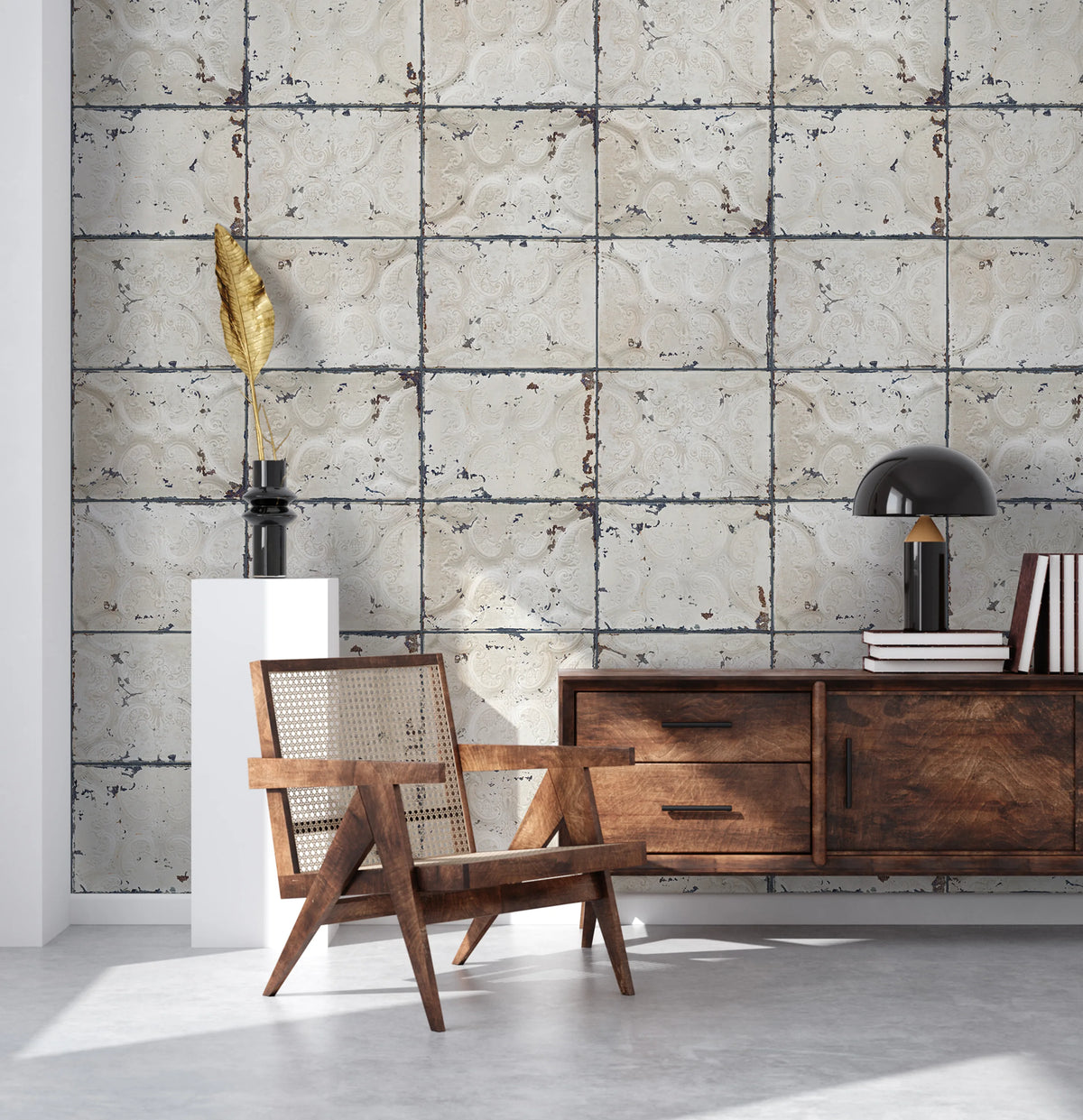 Tin Plates, Ontario Mural Wallpaper - room preview 04