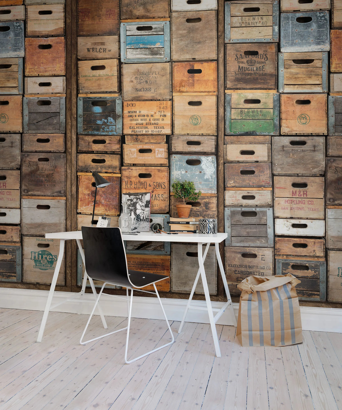Industriel Urban Farm L.A. Mural Wallpaper - room preview 04