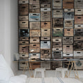 Industriel Urban Farm L.A., Vintage Mural Wallpaper - room preview 04