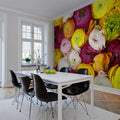 Ranunculus Mural Wallpaper - room preview 04
