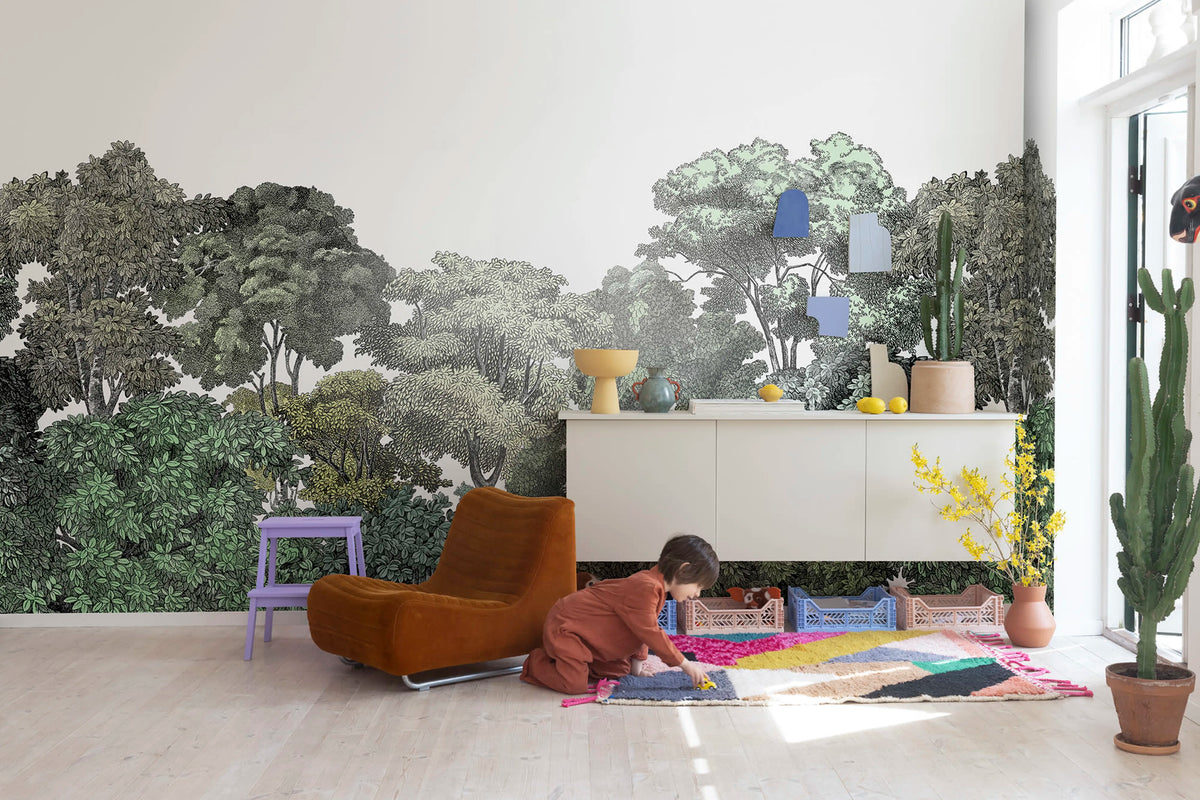 Bellewood Mural Wallpaper - room preview 04