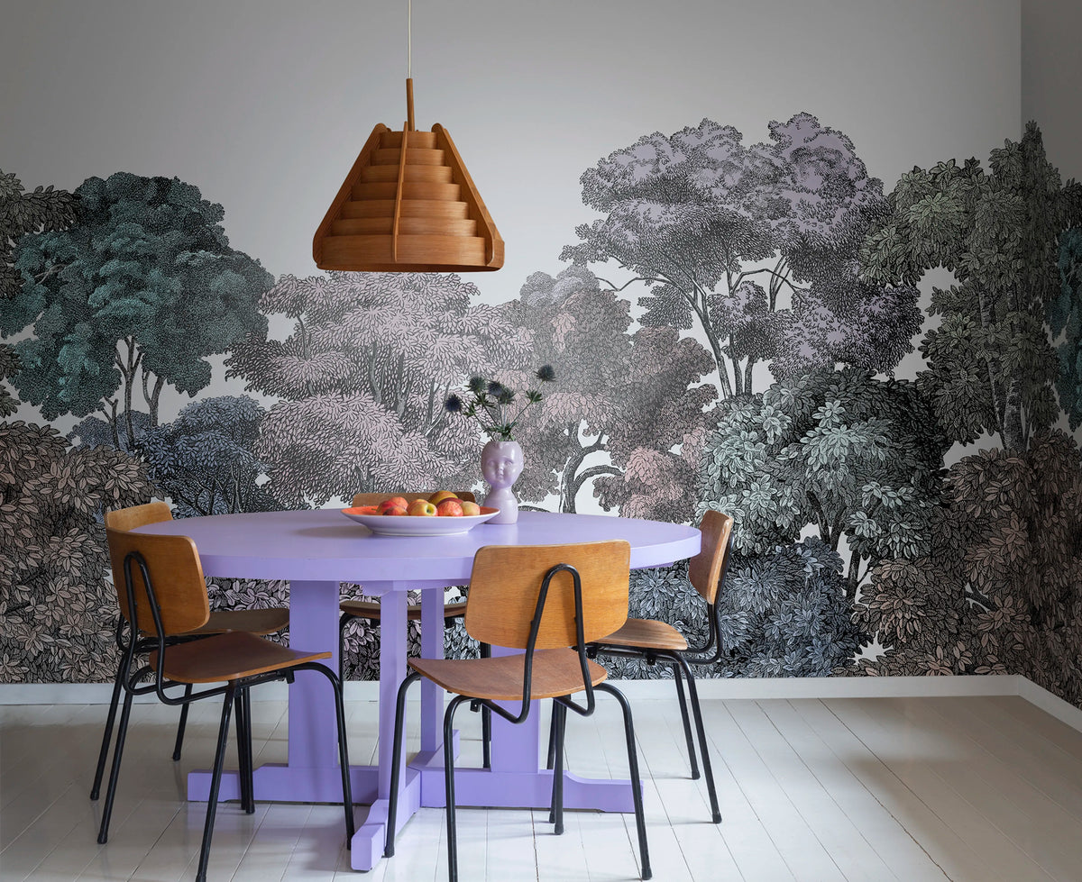 Bellewood, Rainbow Mural Wallpaper - room preview 04