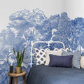 Bellewood, Porcelain Toile Mural Wallpaper - room preview 04