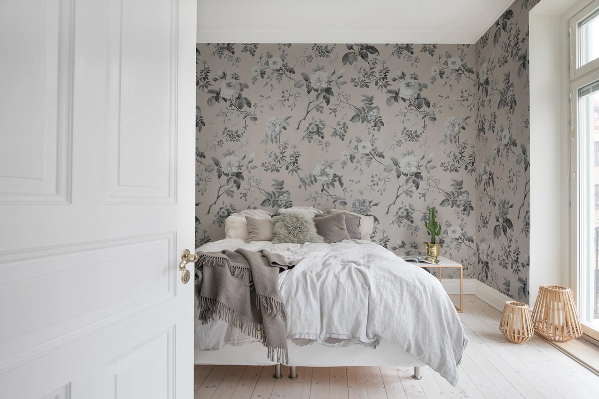 Thorn Rose, Early Rise Mural Wallpaper - room preview 04