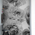 Summer Wind, Black and White Mural Wallpaper - room preview 04