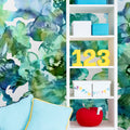 Lily Pond Mural Wallpaper - room preview 04