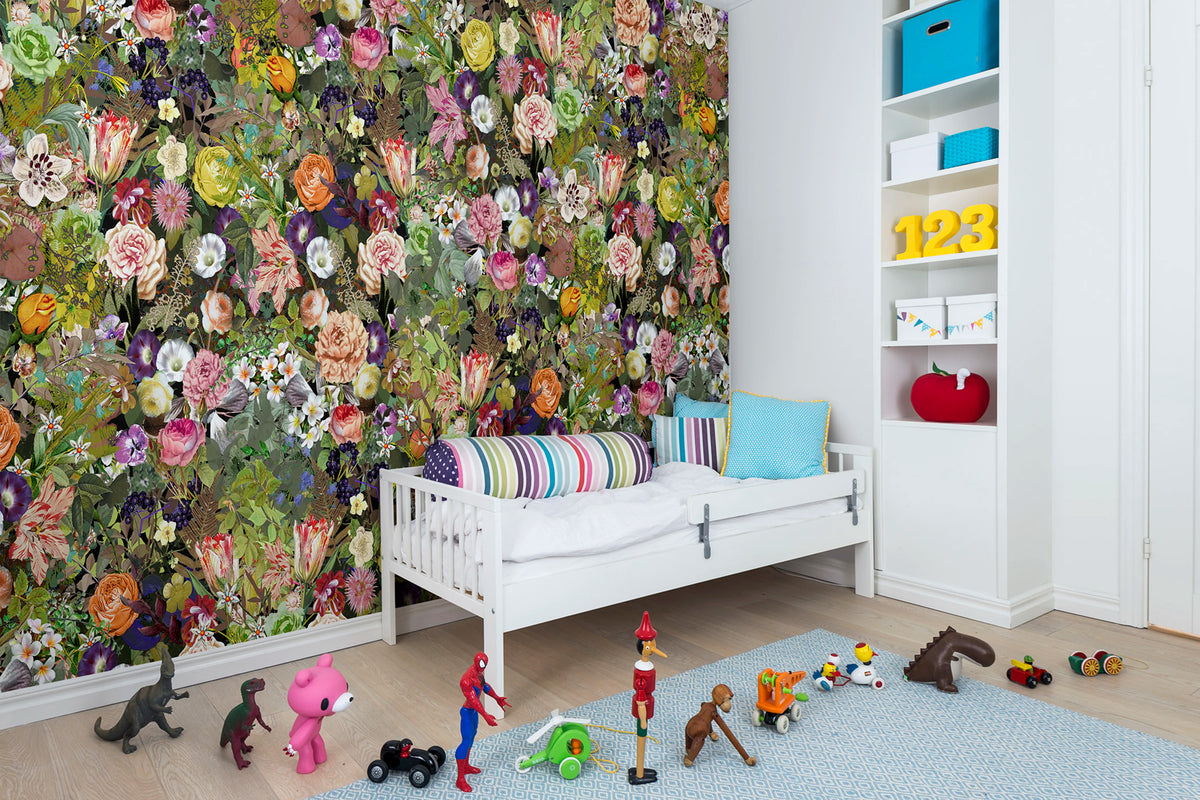 Meadow, Color Mural Wallpaper - room preview 04