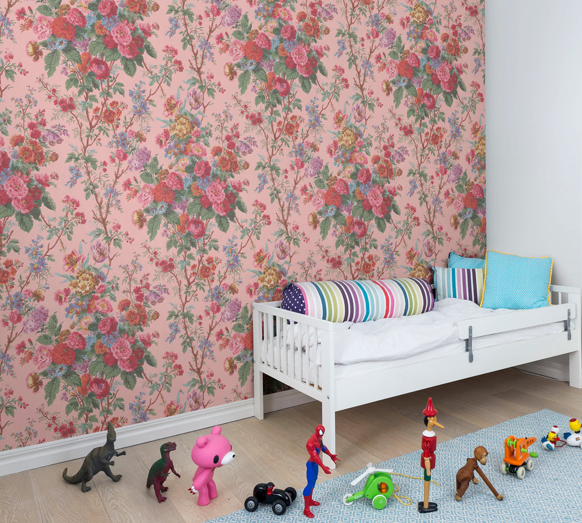 Bouquet Mural Wallpaper - room preview 04