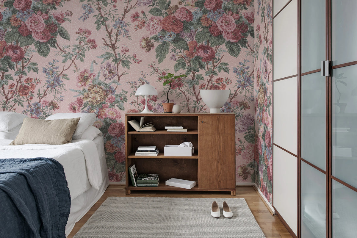 Porcelain Mural Wallpaper - room preview 04