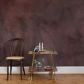 Color Clouds, Maroon Mural Wallpaper - room preview 04