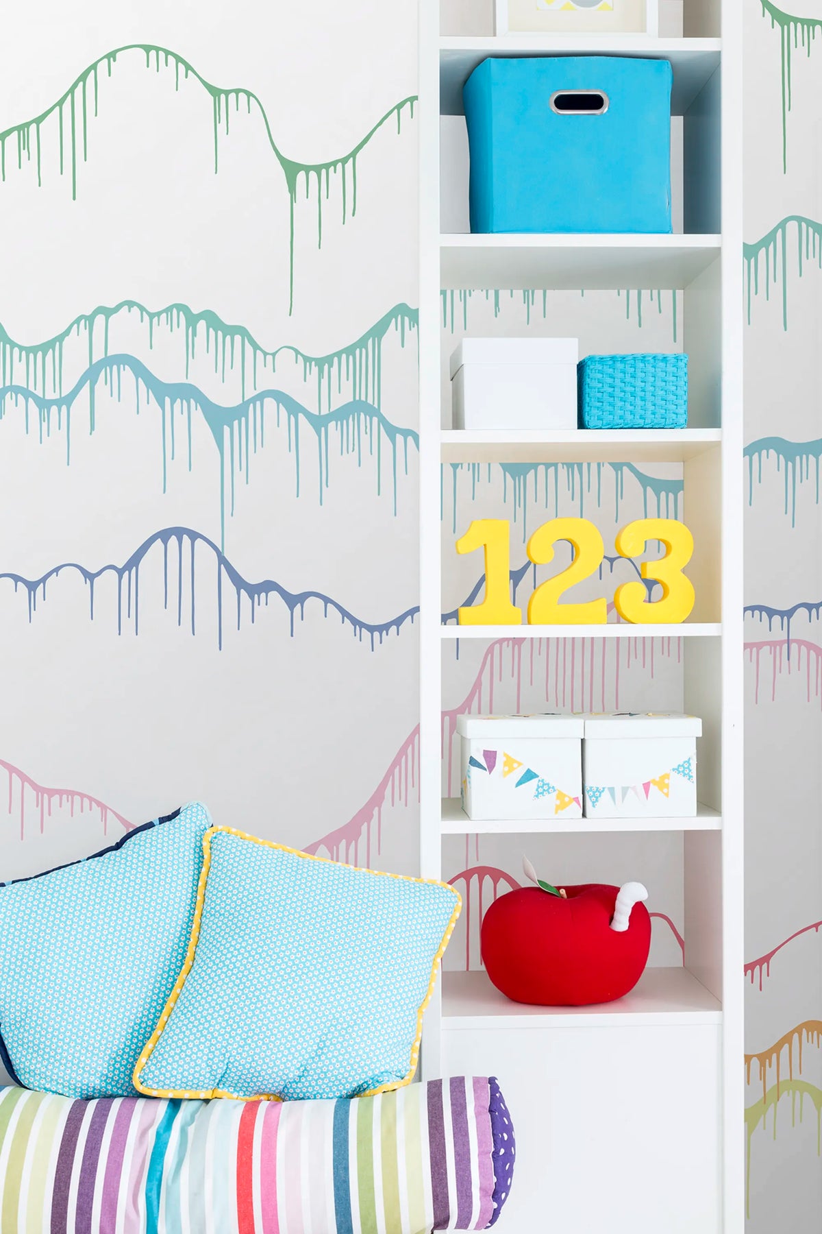 Elevation, Rainbow Mural Wallpaper - room preview 04