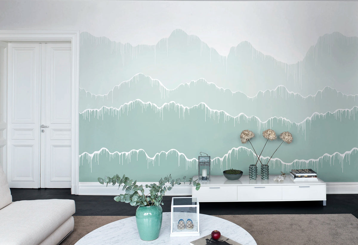 Elevation, Gradient Mural Wallpaper - room preview 04