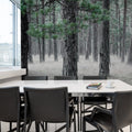 Pine Forest Mural Wallpaper - room preview 04
