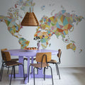 Triangle Land Mural Wallpaper - room preview 04
