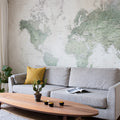 School Atlas Mural Wallpaper - room preview 04