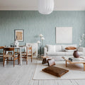 Pulse Of Passion, Mint Mural Wallpaper - room preview 04