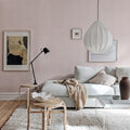 Perfect Fit, Powder Pink Mural Wallpaper - room preview 04