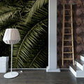 Leather Rhombs, Vintage Mural Wallpaper - room preview 04