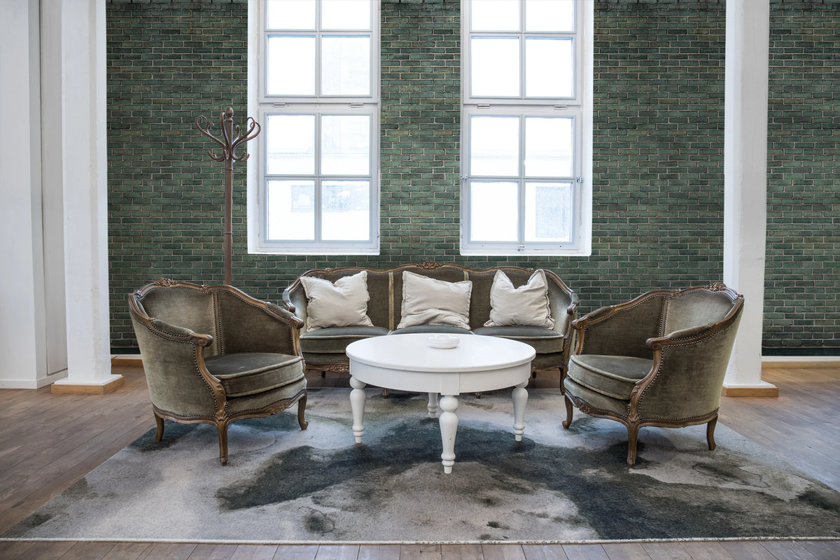Urban, Emerald Mural Wallpaper - room preview 04