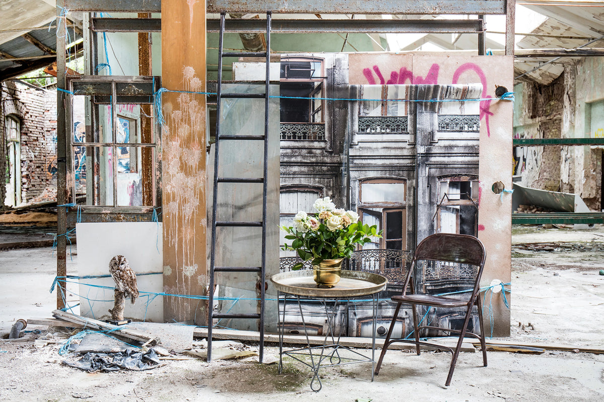 Perspective La Rue Mural Wallpaper - room preview 04