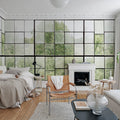 Factory Window Mural Wallpaper - room preview 04