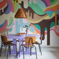 Dripping Ice Cream Mural Wallpaper - room preview 04