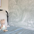 Jungle Land, Verdant Mural Wallpaper - room preview 04
