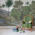 Jungle Land, Color Mural Wallpaper - room preview 04