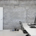Wooden Concrete Mural Wallpaper - room preview 04