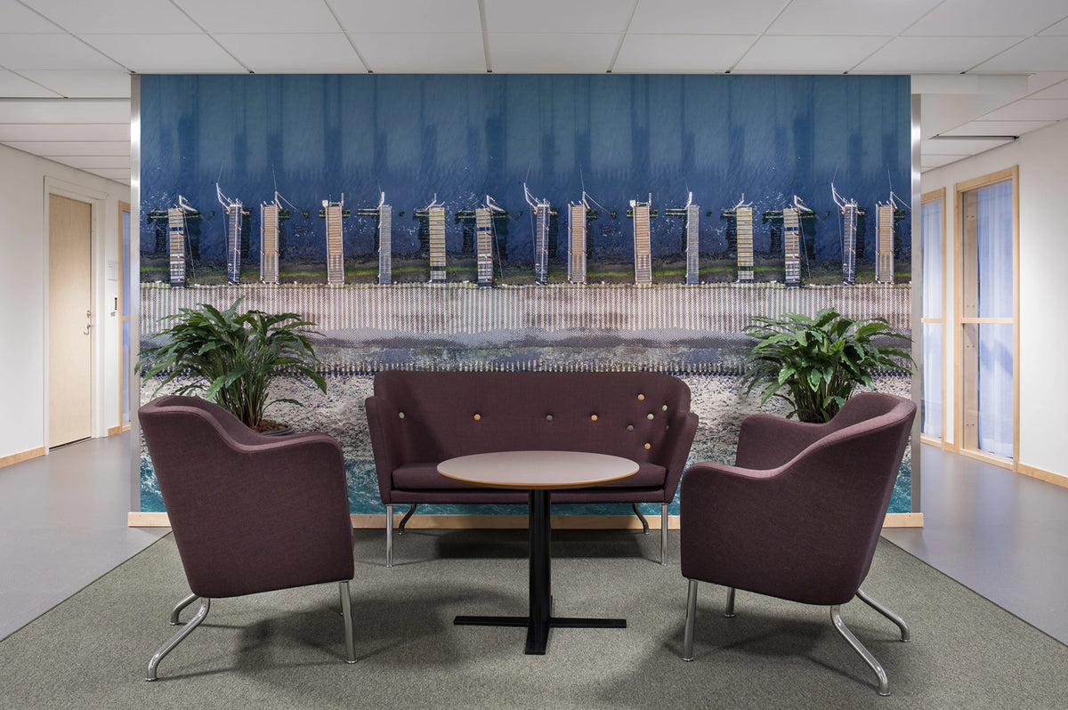Ocean Breeze Mural Wallpaper - room preview 04