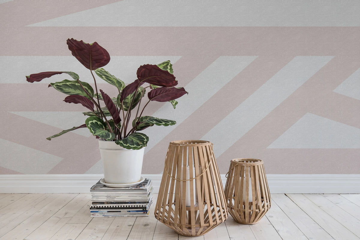 Sailors Sea, Pink Mural Wallpaper - room preview 04
