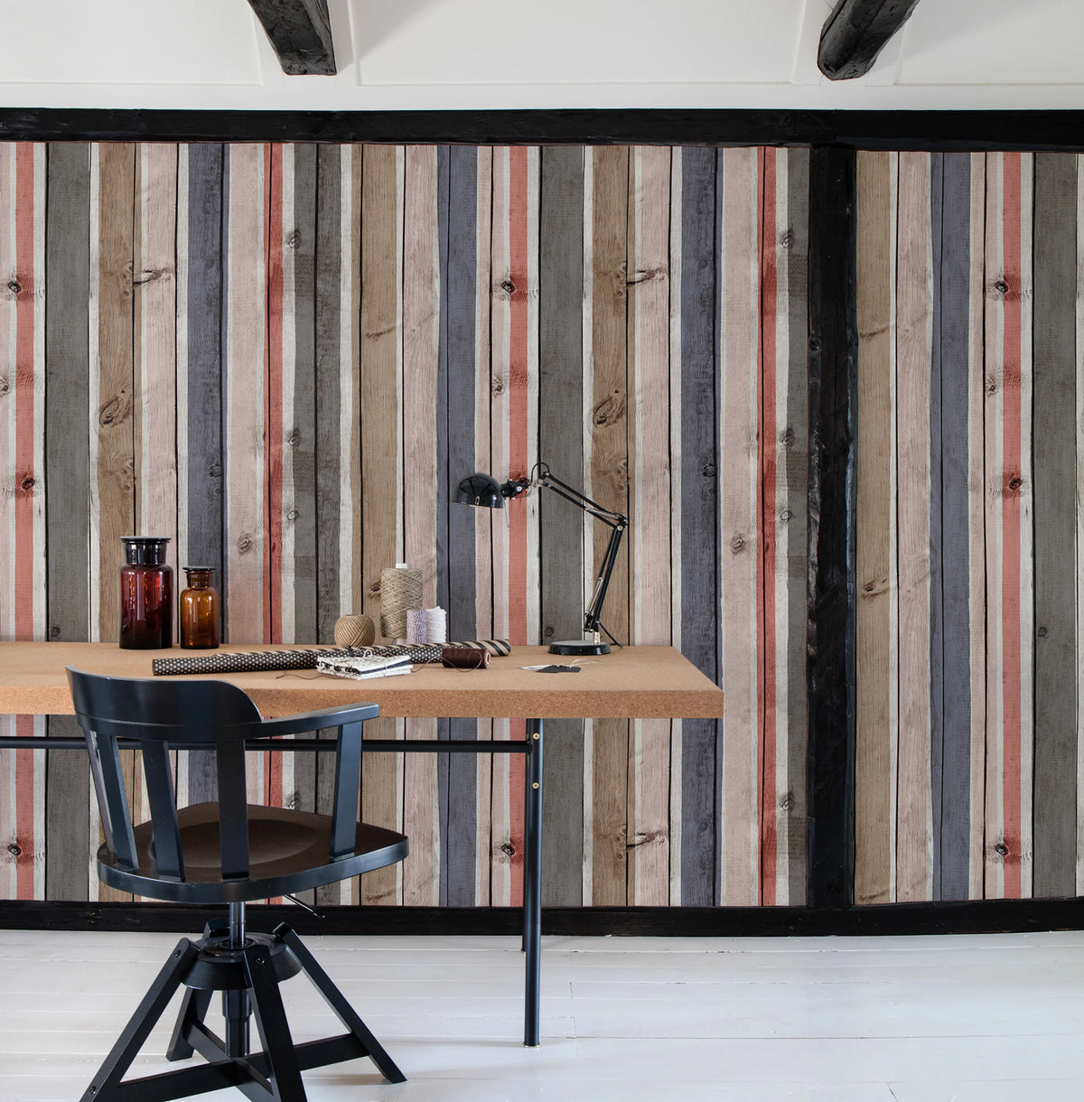 Seaport Mural Wallpaper - room preview 04