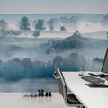 Morning Haze Mural Wallpaper - room preview 04